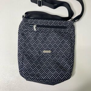 Baggallini Crossbody Bag Black And White Print